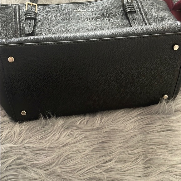 EUC - Kate Spade Large Black Tote Bag - Picture 6 of 8